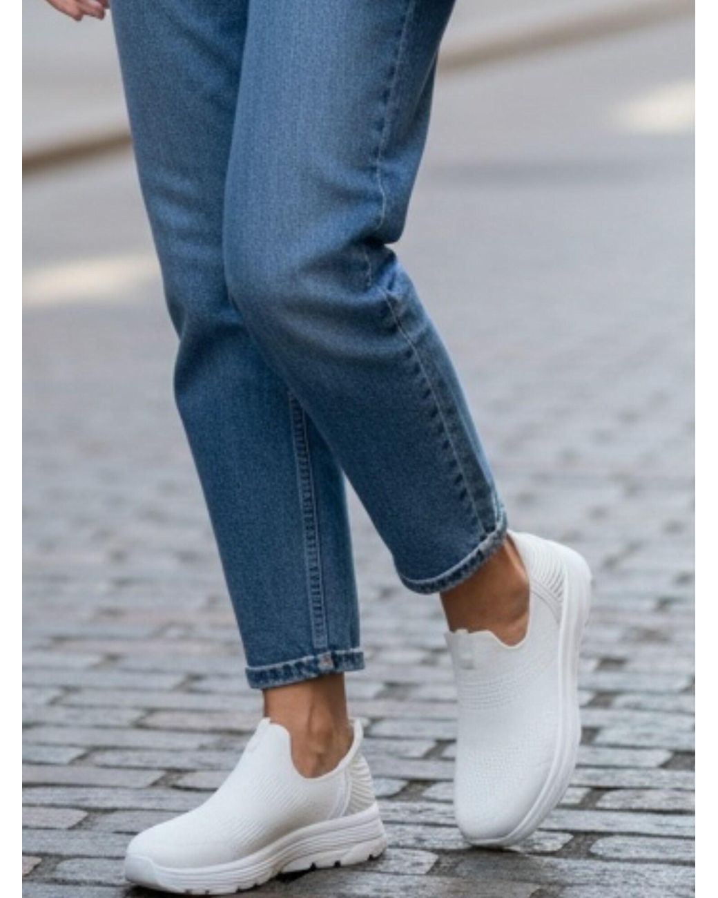 Kumixi Gray Slipper Sneaker