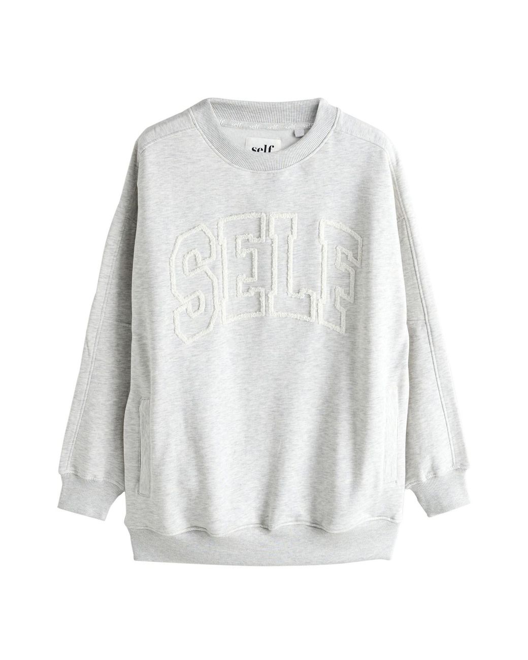 Self White Sweatshirt