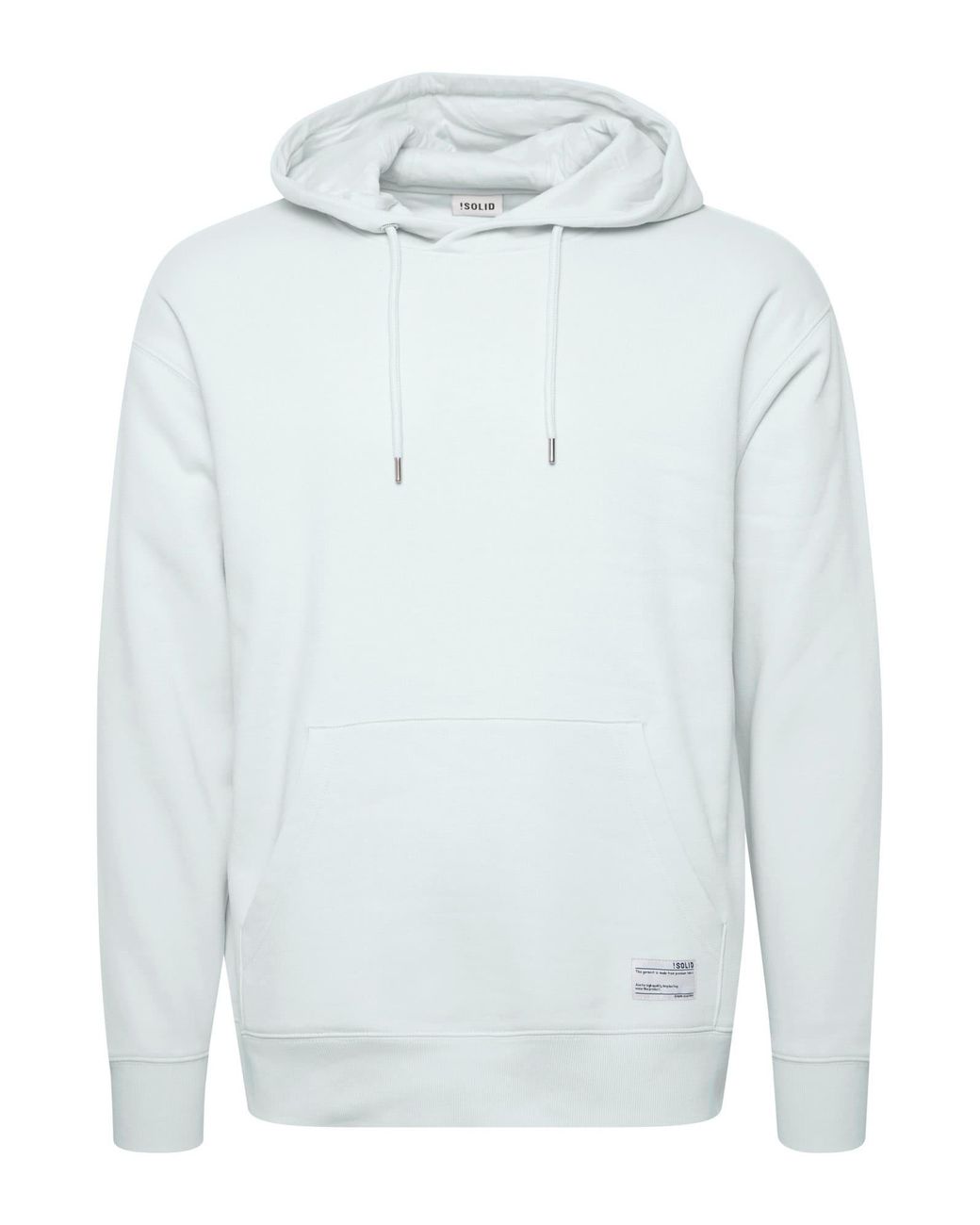 Solid Sweatshirt in Blue für Herren