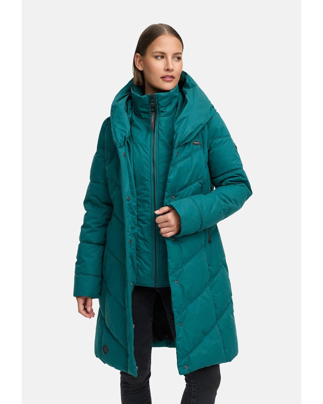Ragwear Green Mantel Natalka