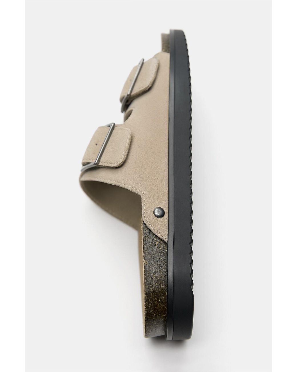 Pull&Bear Pantolette in Natural für Herren