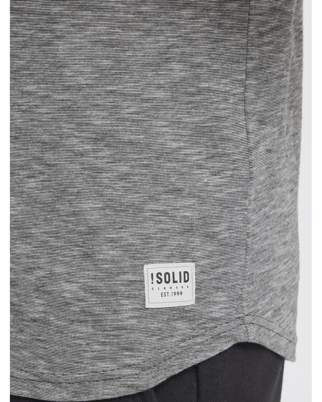 Solid Shirt Figos in Gray für Herren