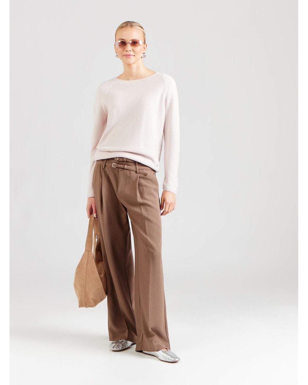 Monari White Pullover