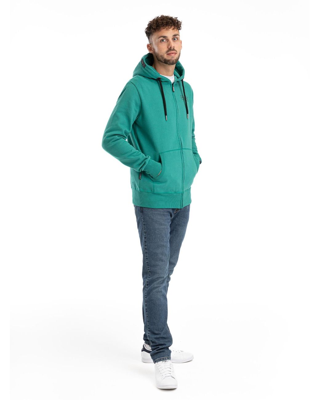 Spitzbub Sweatshirt Nils in Green für Herren