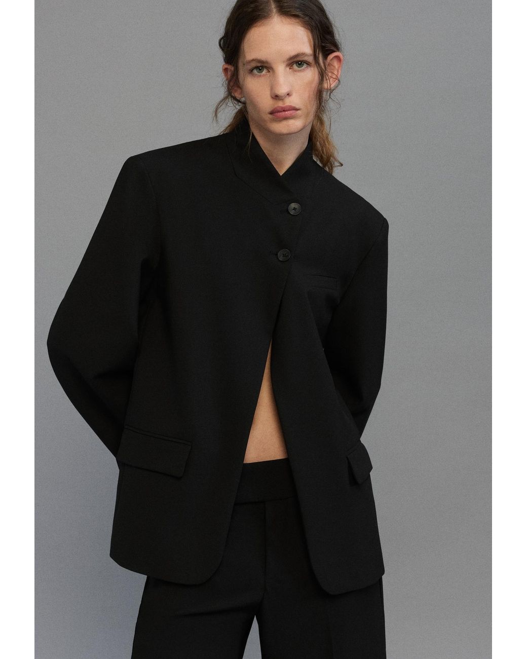 Pull&Bear Black Blazer