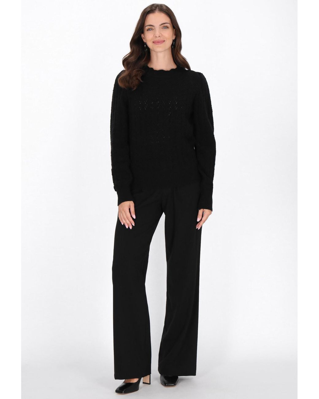 usha BLACK LABEL Black Pullover
