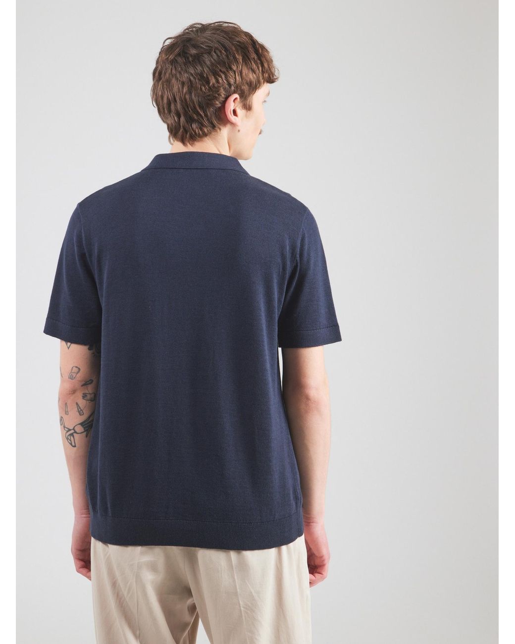 SELECTED Shirt Slhmattis in Blue für Herren