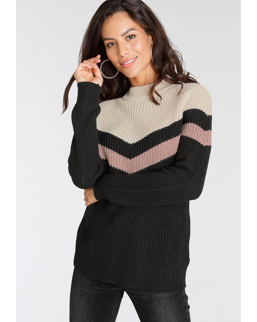 Laura Scott Black Pullover