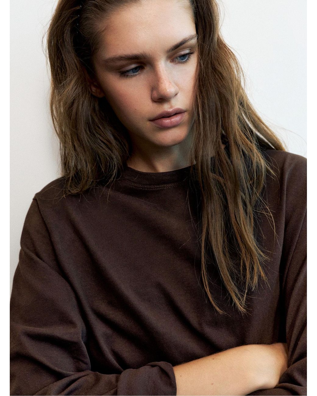 Pull&Bear Brown Shirt