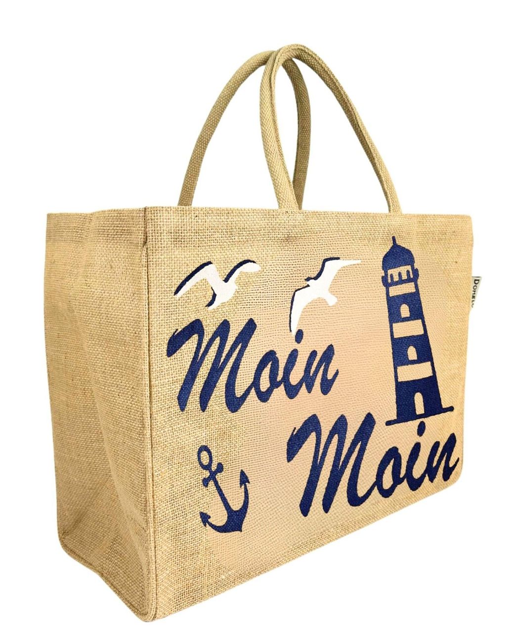 DOMELO Metallic Strandtasche