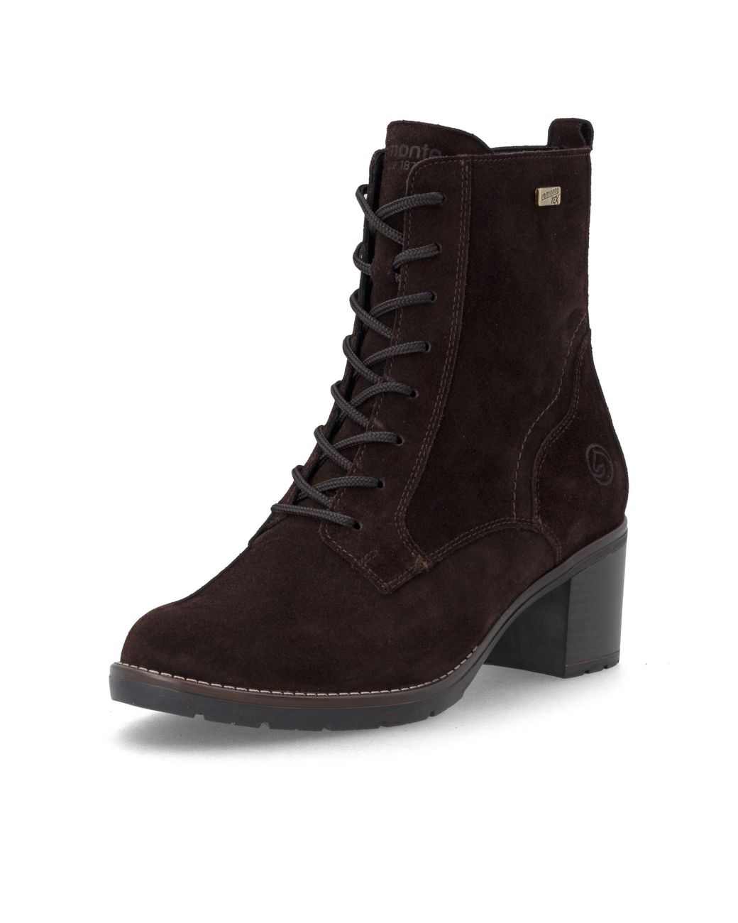 Remonte Black Schnürstiefel D2A80