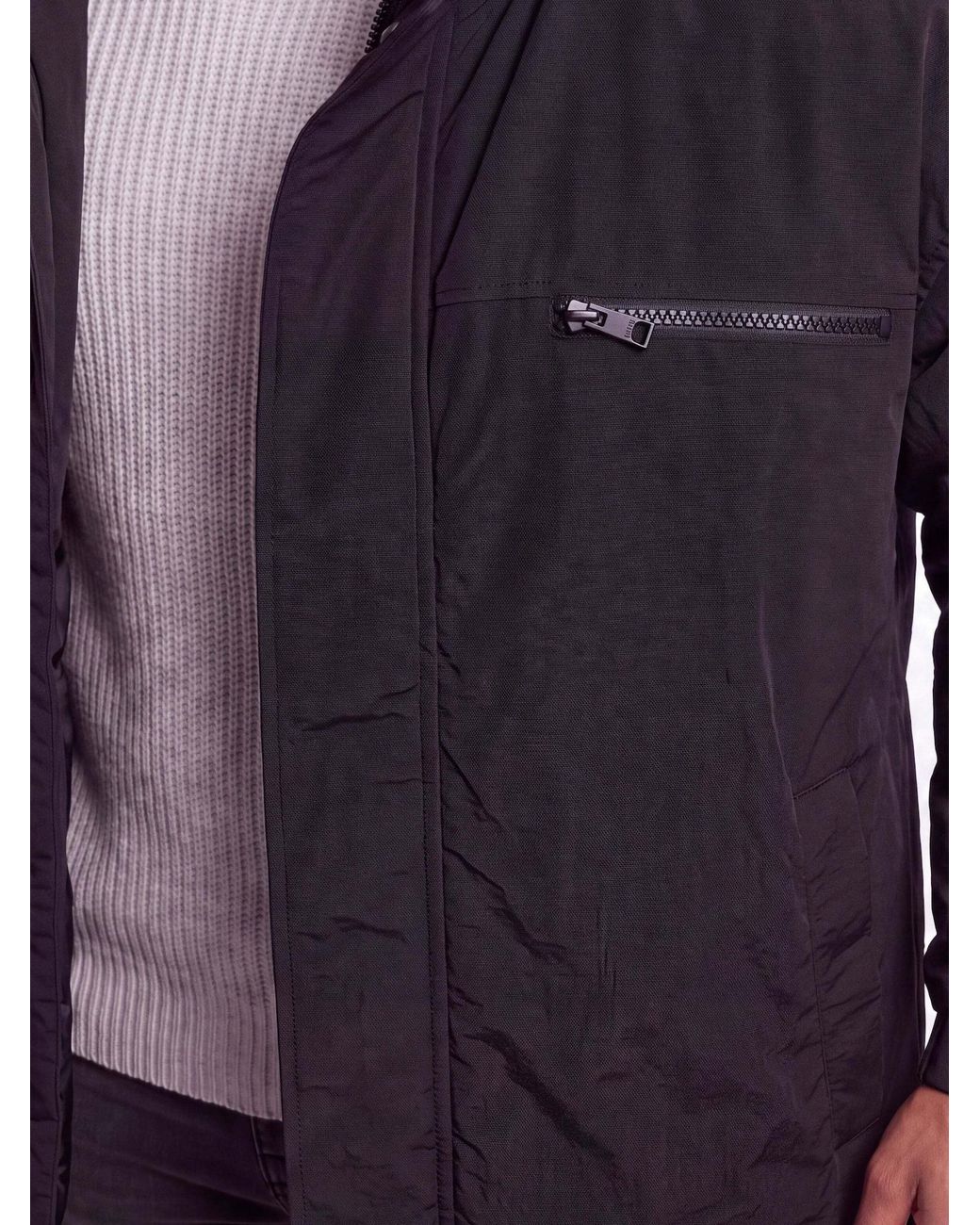 Solid Wintermantel Sdmaiti in Black für Herren