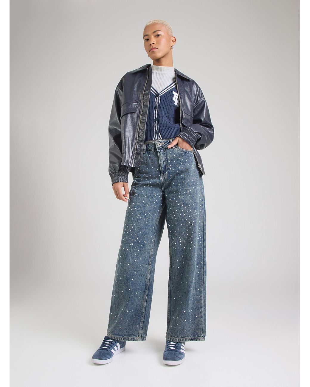 Tally Weijl Blue Strickjacke