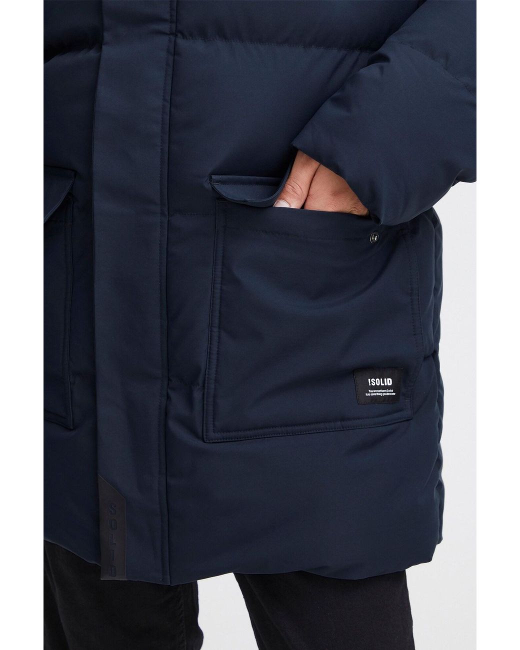 Solid Jacke in Blue für Herren