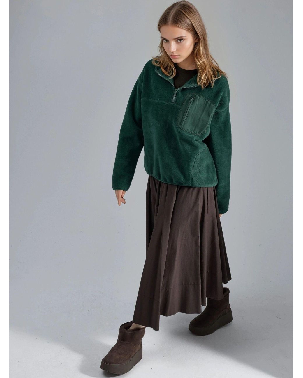 Busem Green Pullover
