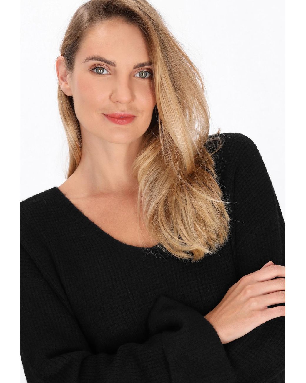usha WHITE LABEL Black Pullover