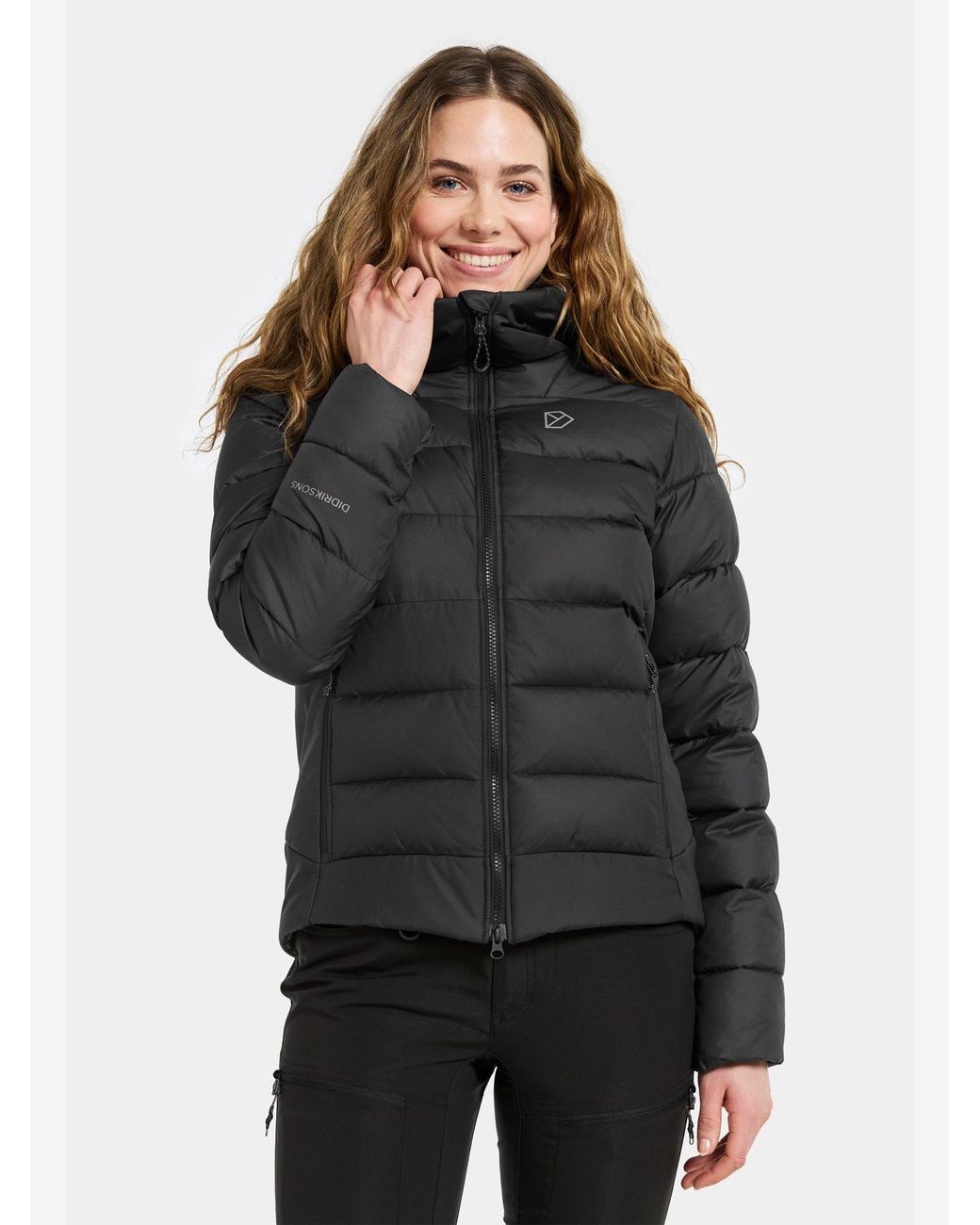 Didriksons Black Übergangsjacke Tejla