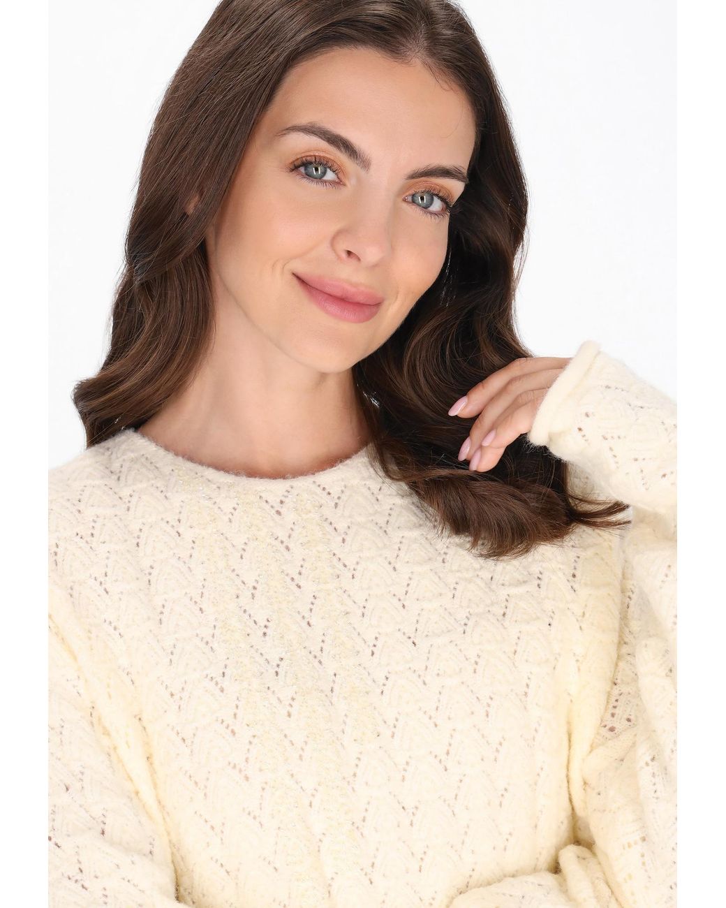 usha BLACK LABEL White Pullover