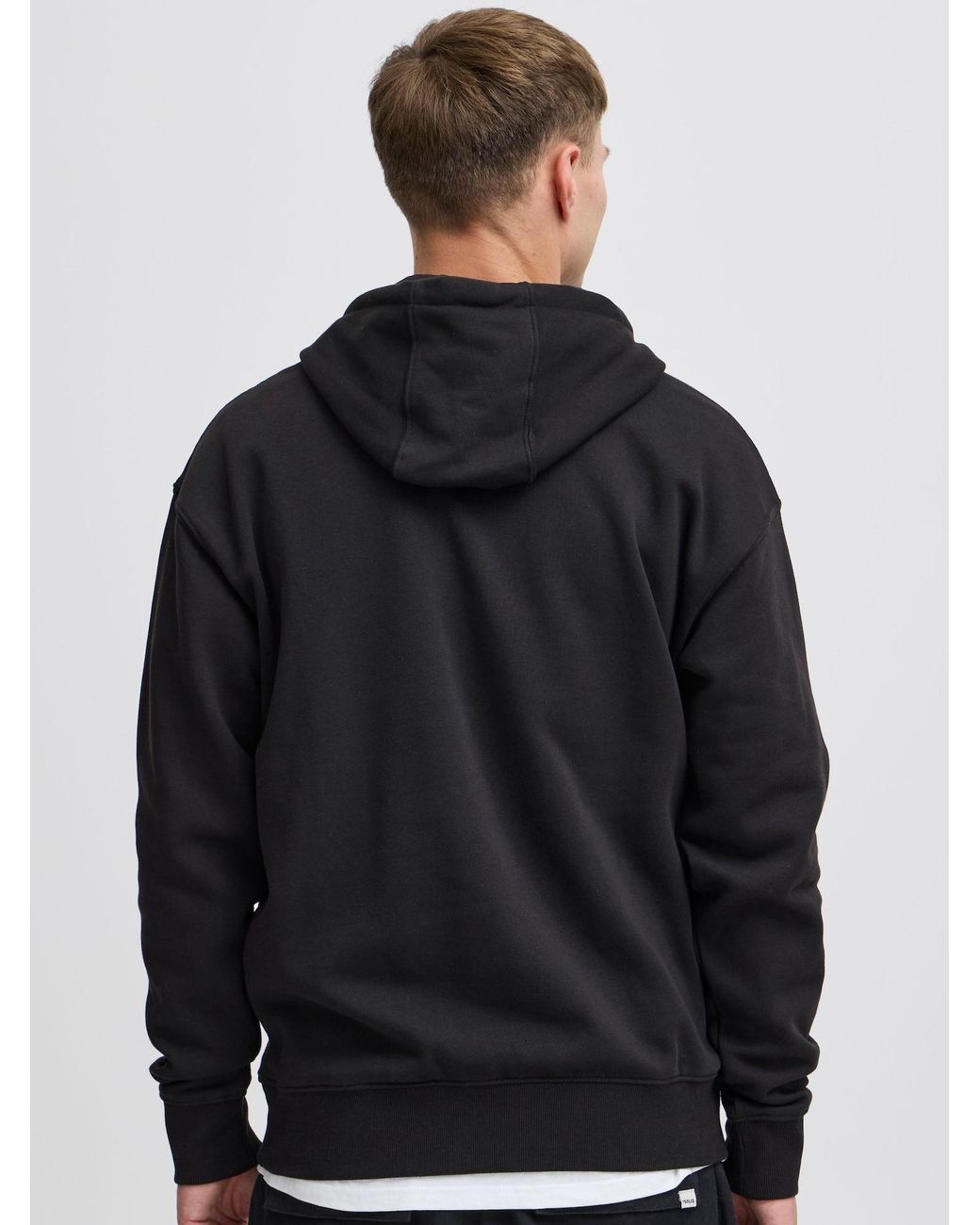 Solid Sweatshirt Lenz in Black für Herren