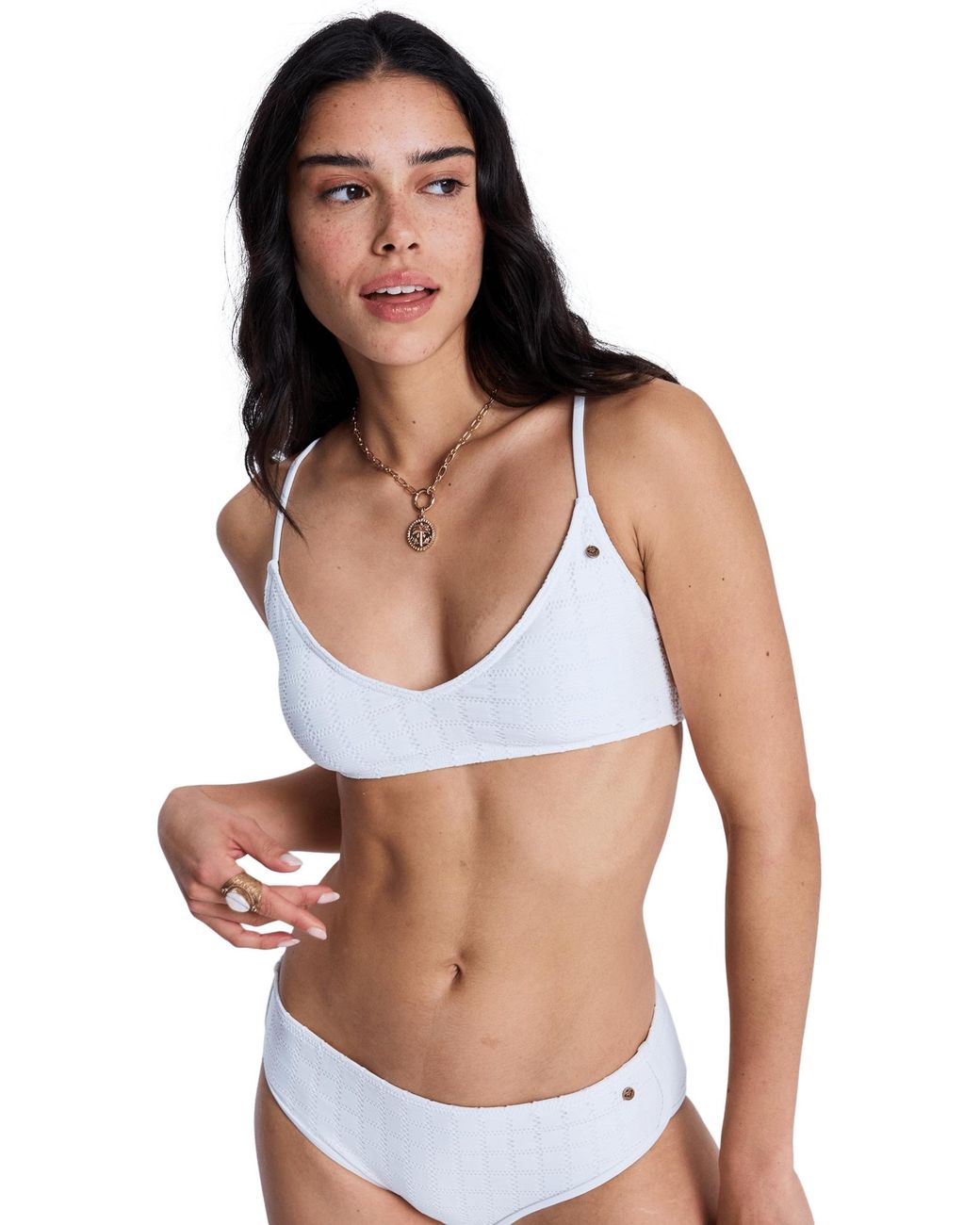 Roxy White Bikinitop Island
