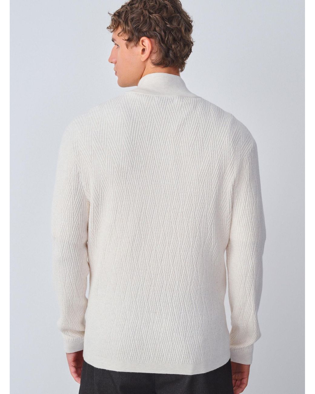 Next Pullover in White für Herren