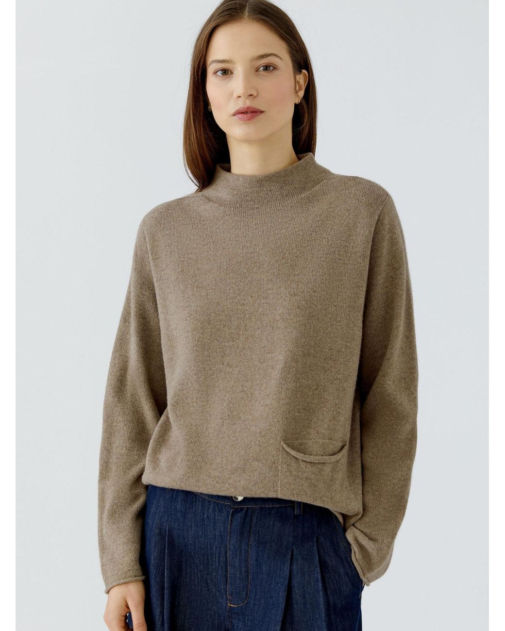 Ouí Brown Pullover