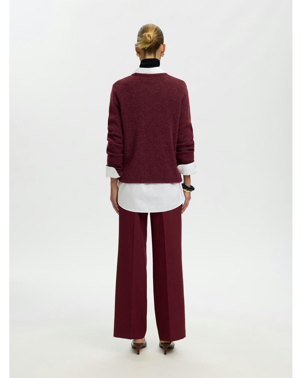 SELECTED Purple Pullover Slwlulu