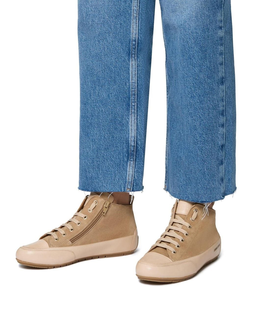 Candice Cooper Blue Sneaker High Mid