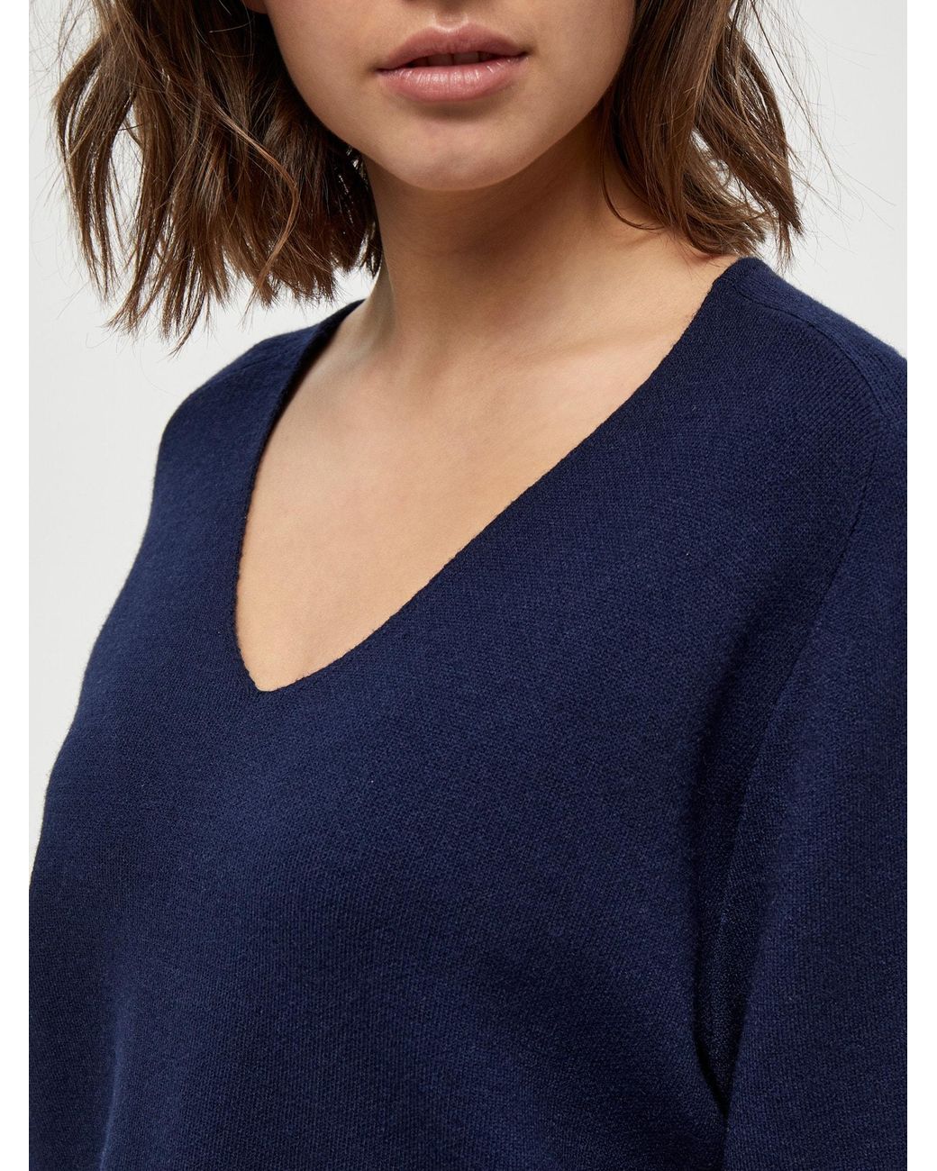 Peppercorn Blue Pullover Rosalia