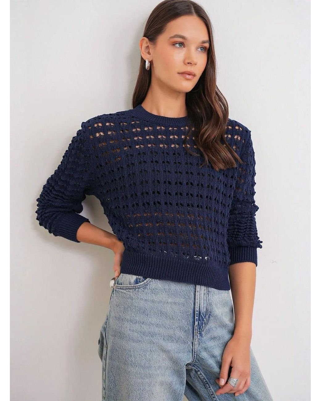 MixRay Blue Pullover Pullover