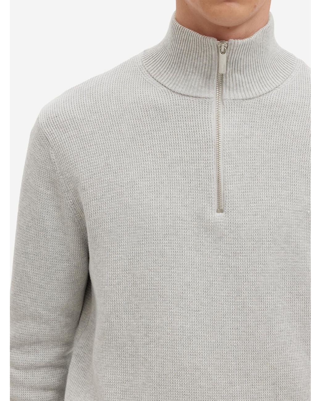 SELECTED Pullover Dane in Gray für Herren