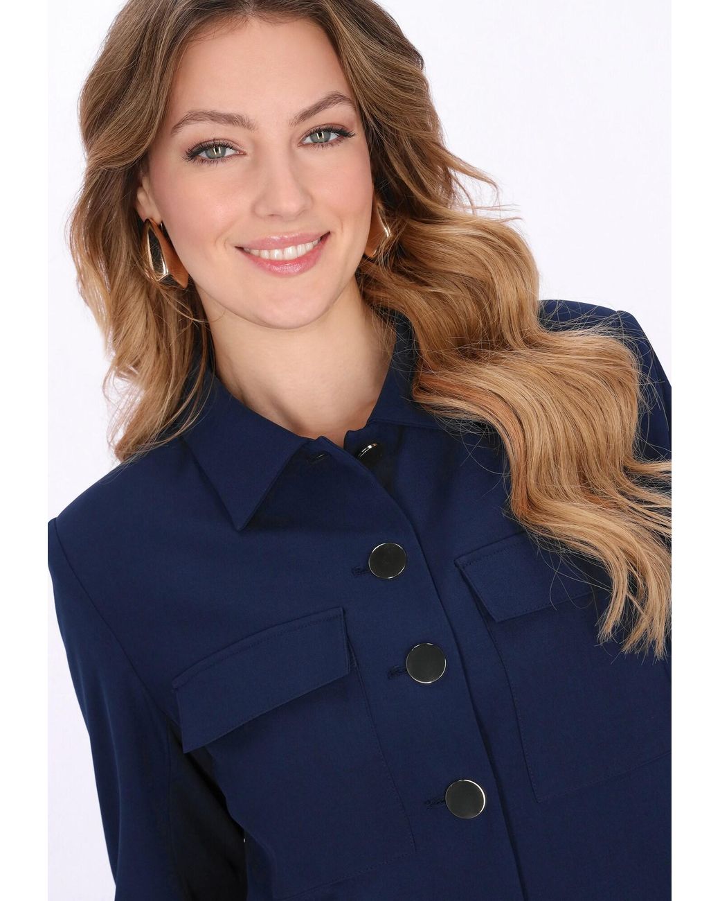 faina Blue Blazer