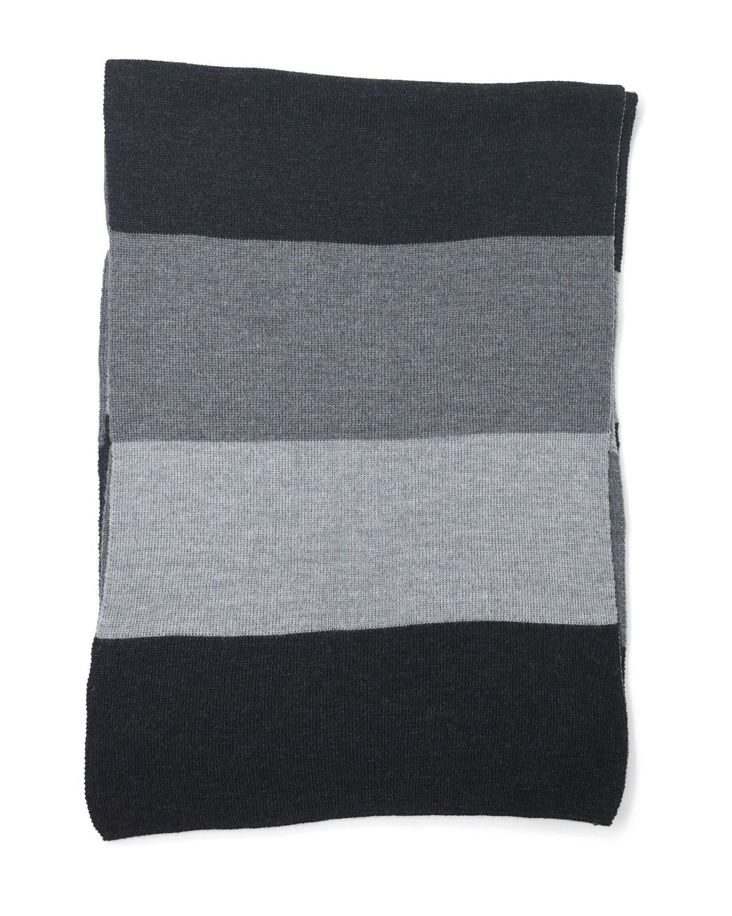 REAL GUYS Modischer Feinstrickschal, Weich Und Robust in Gray für Herren