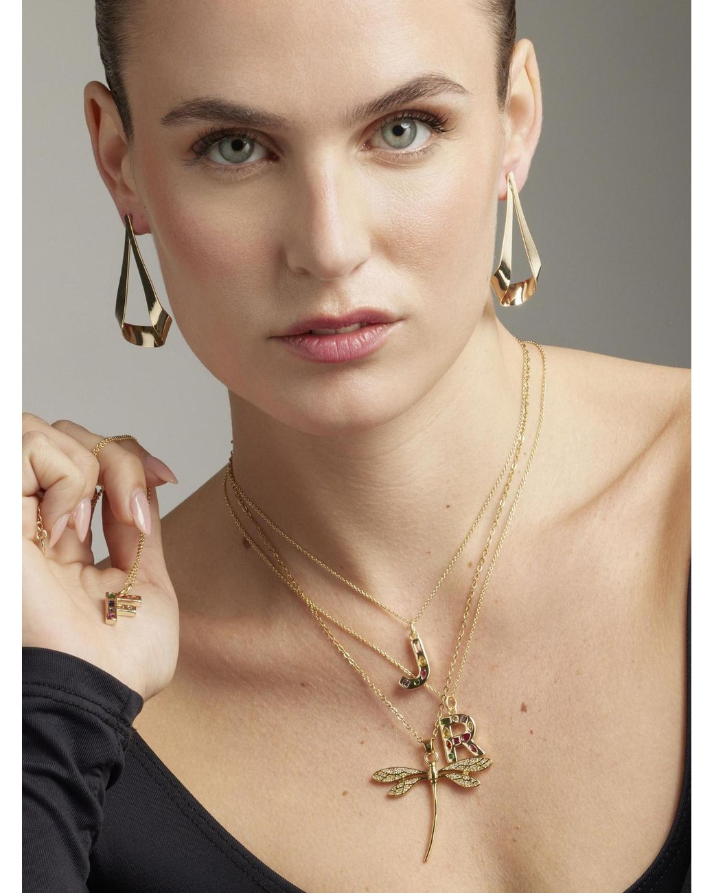 Luxenter Metallic Kette Kual