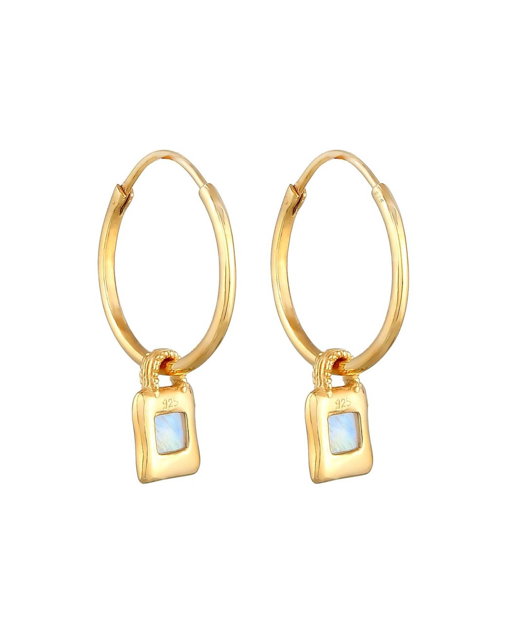 Elli Premium Metallic Creolen