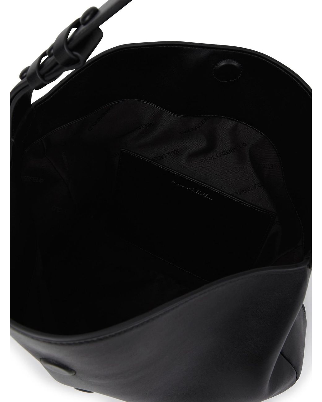 Karl Lagerfeld Black Schultertasche