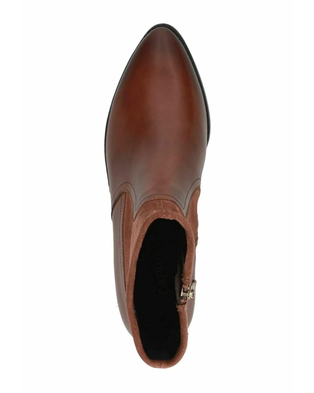 Caprice Brown Ankle Boots