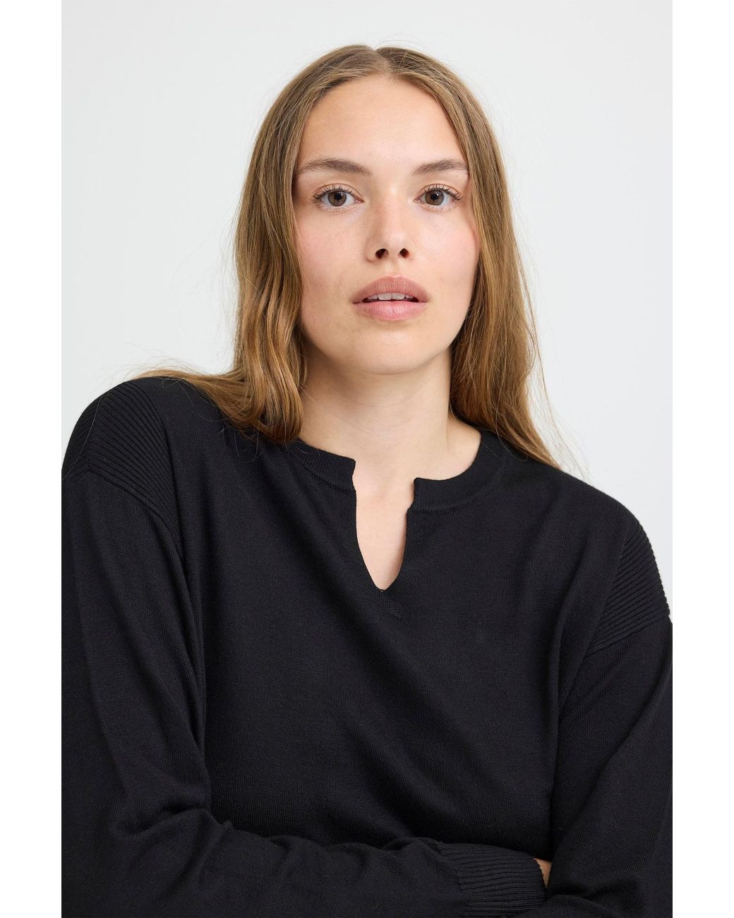 Pulz Black Pullover Pzsara