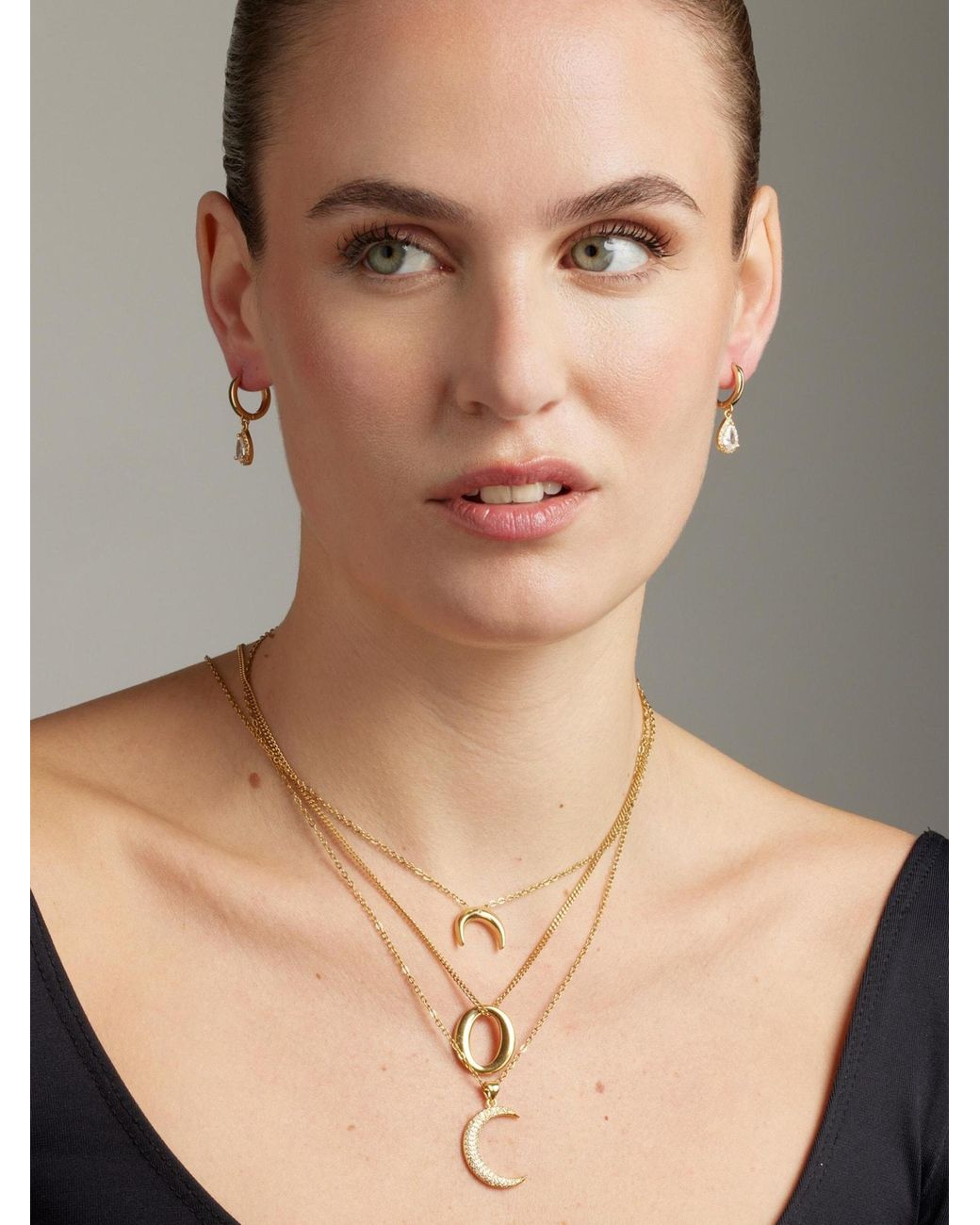Luxenter Metallic Kette Zinne