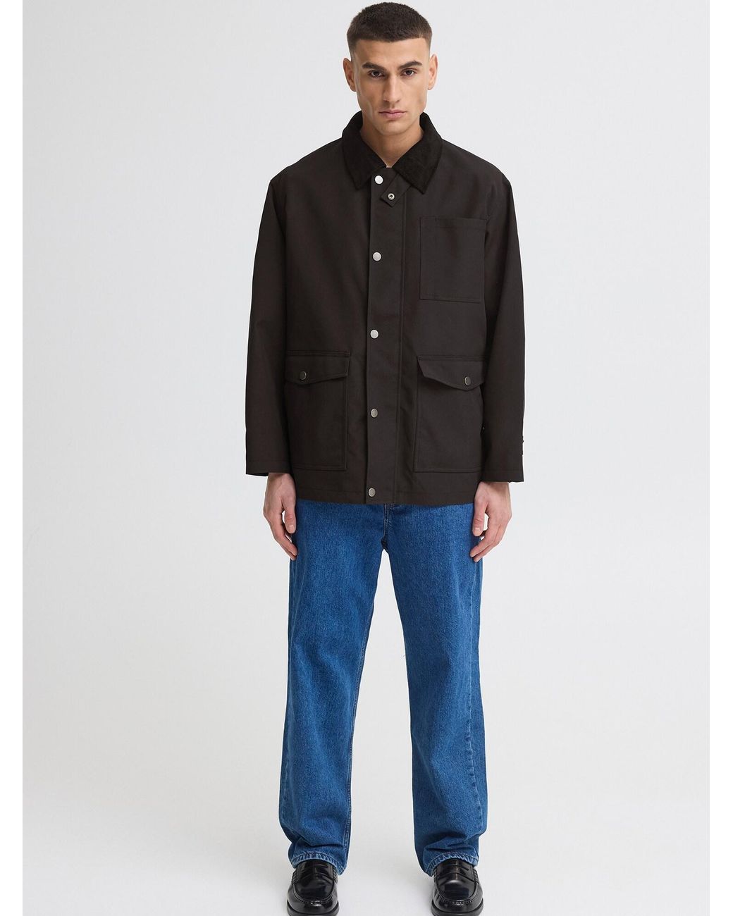 Solid Jacke in Black für Herren