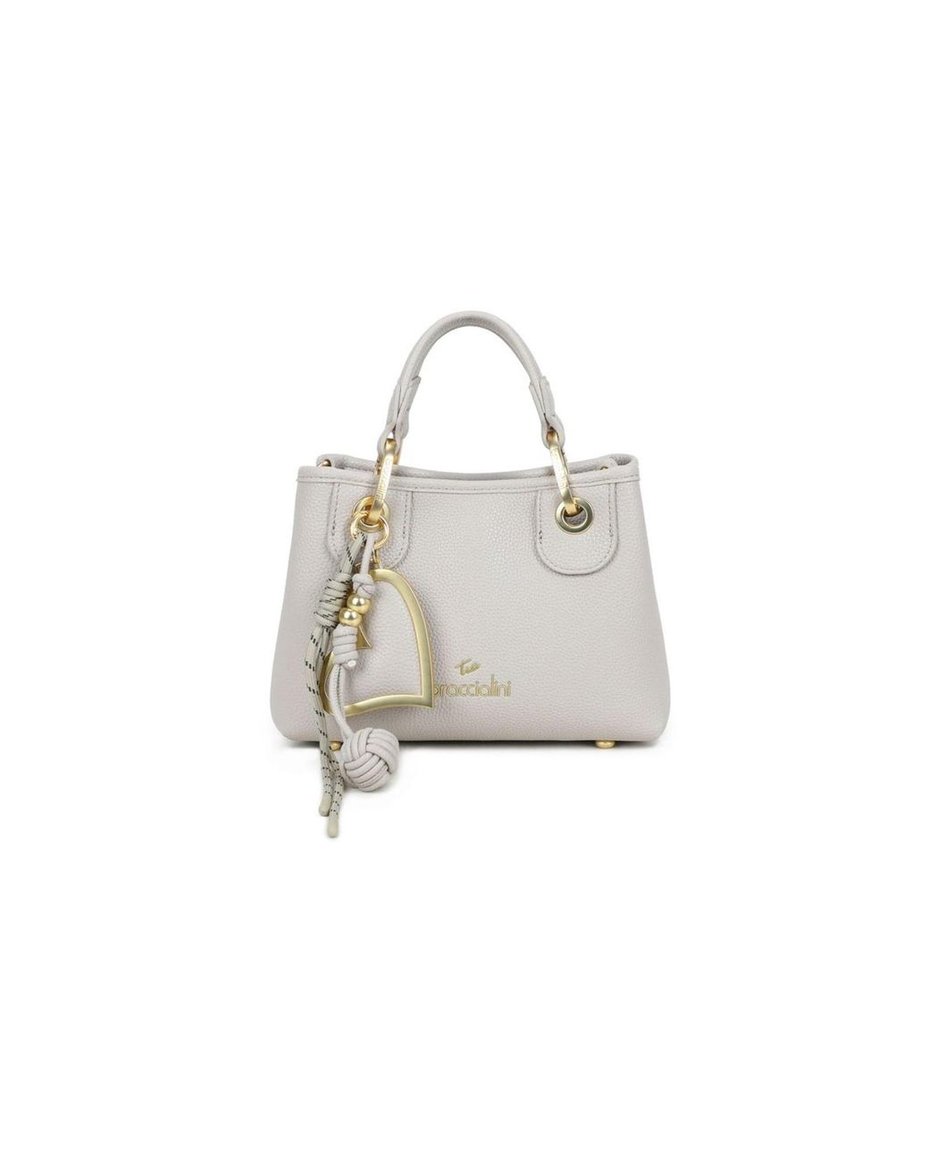 Braccialini White Handtasche Beth