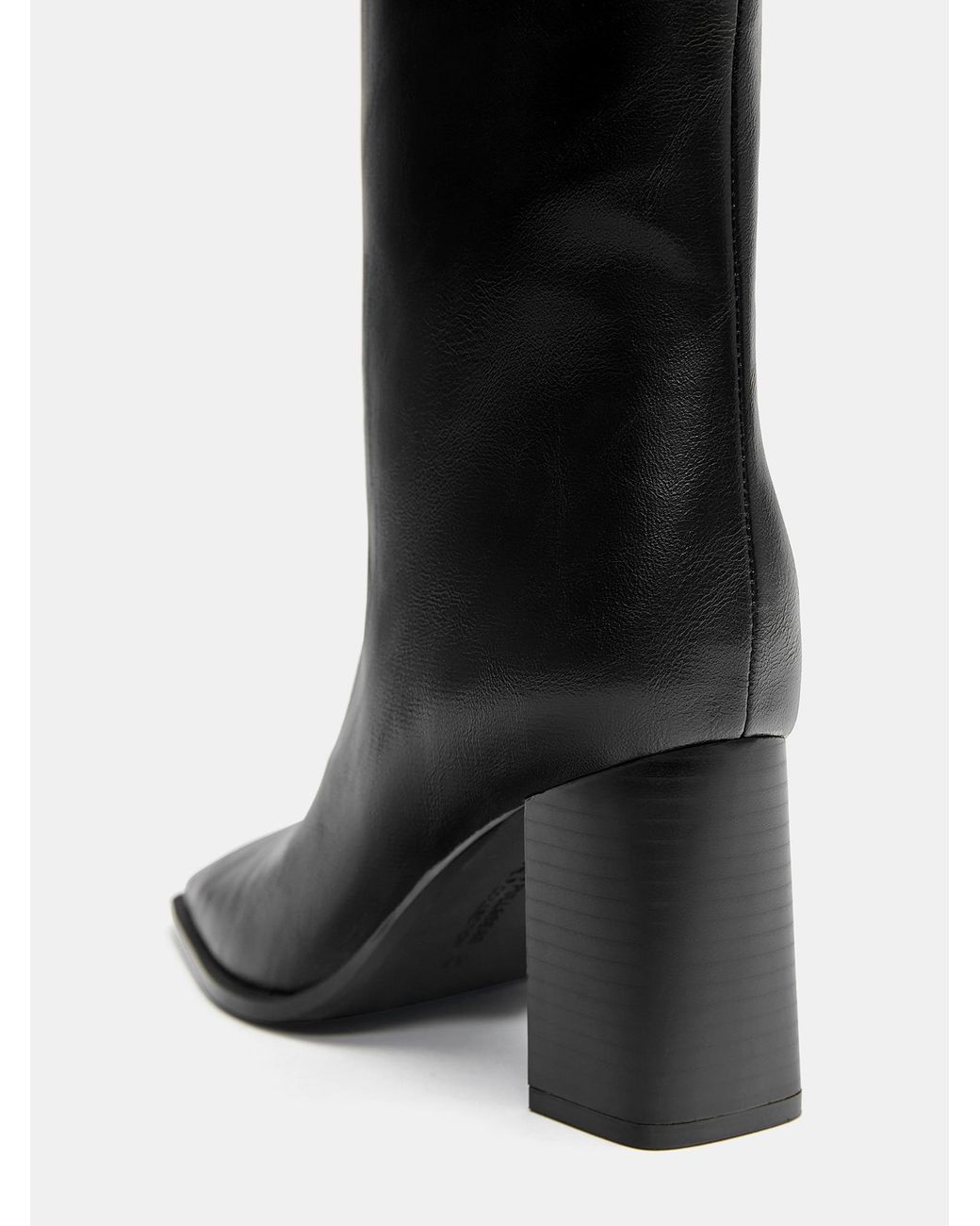 Pull&Bear Black Stiefel