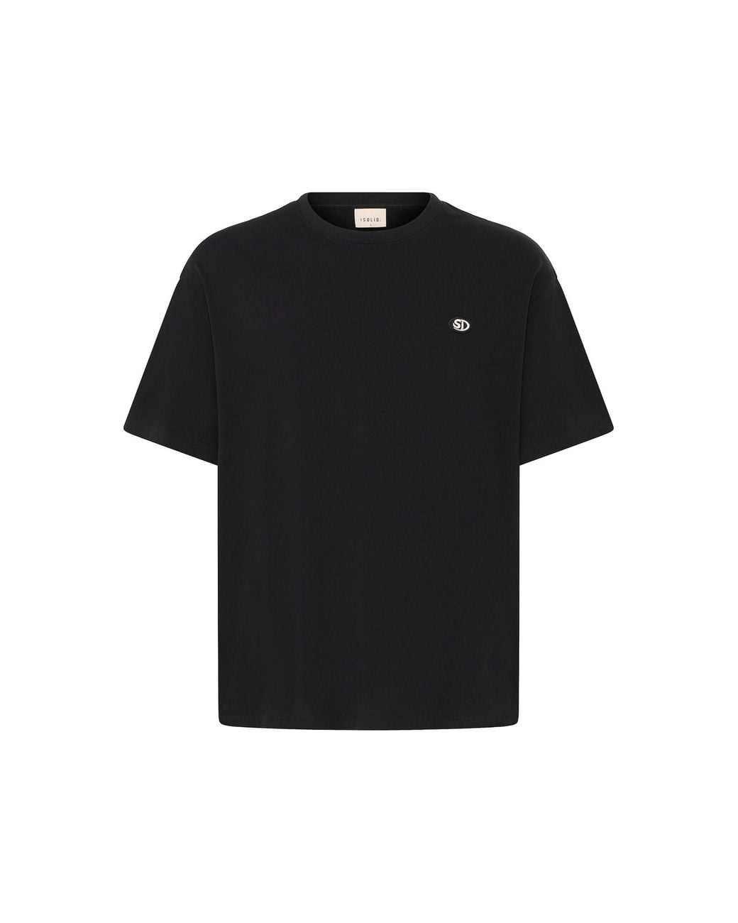 Solid T-Shirt Sdvarron in Black für Herren
