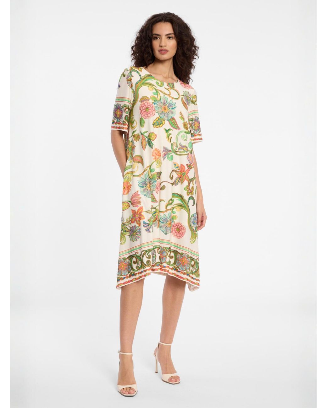 Ana Alcazar Green Kleid Dilia