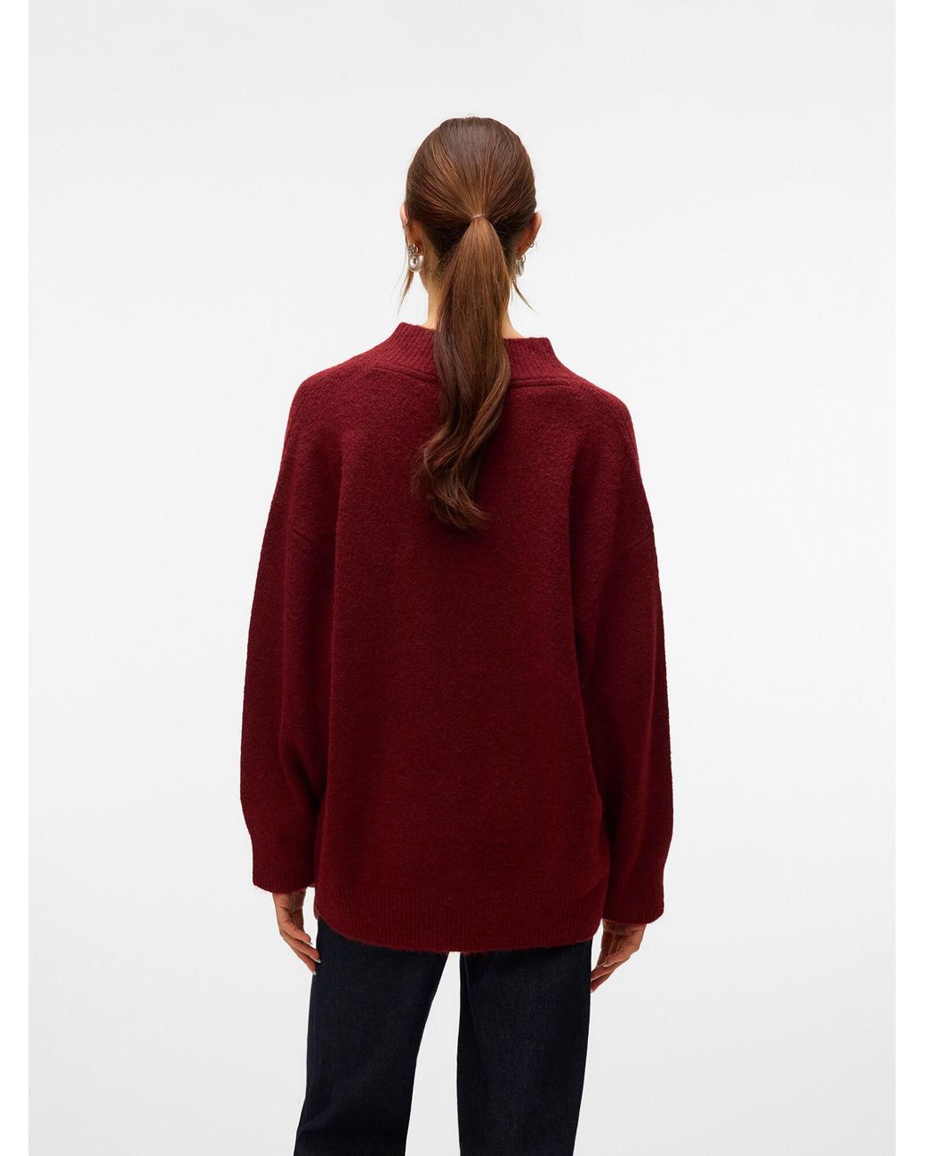 Vero Moda Red Pullover Bang