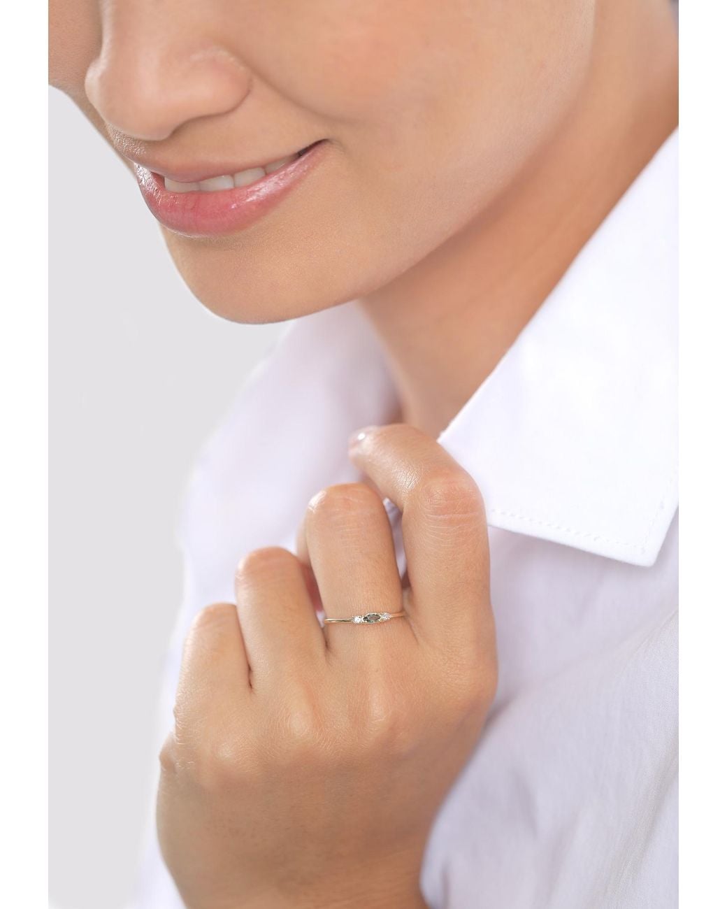 Elli Premium Metallic Ring Vintage