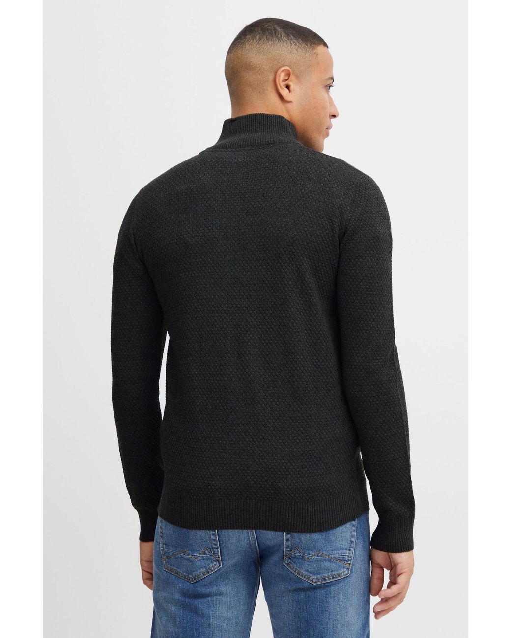 Solid Strickjacke Kody in Black für Herren
