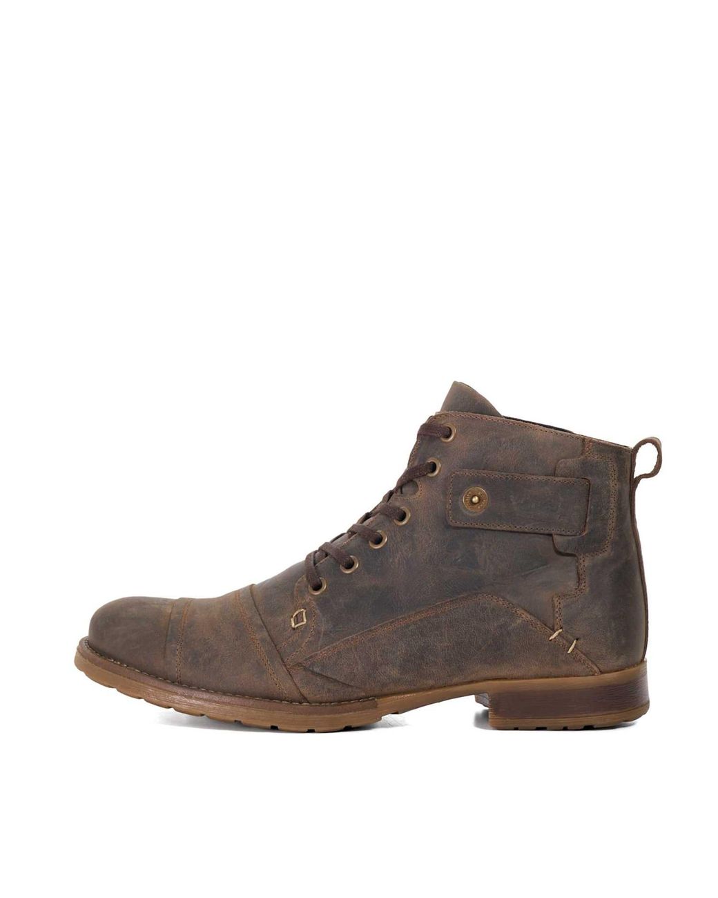 Dune Schnürboots Simon in Brown für Herren