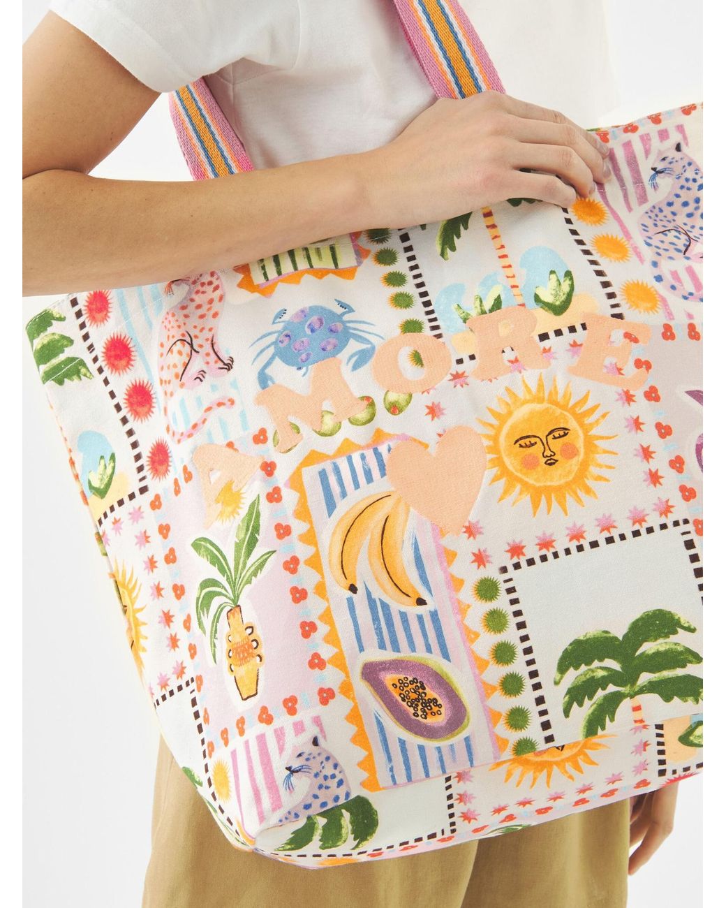 Codello White Shopper