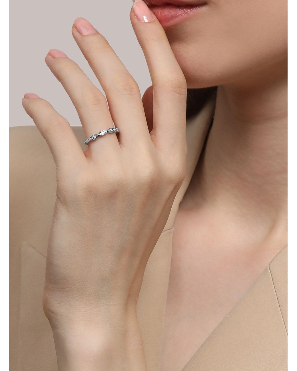 MSH Metallic Ring Ligia